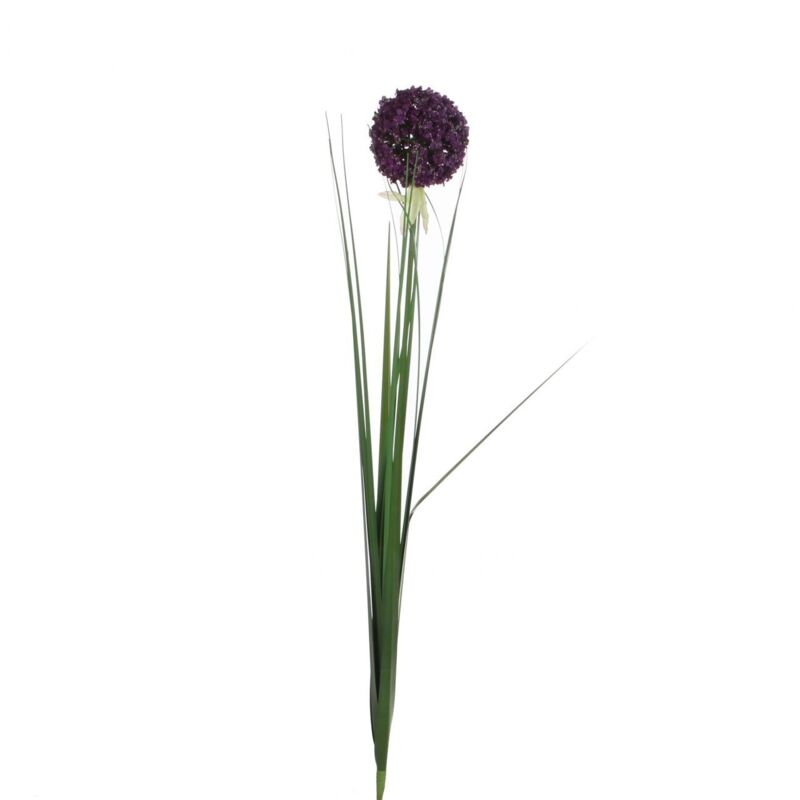 Mica knstliche Allium violett, 80 cm Kunstpflanzen