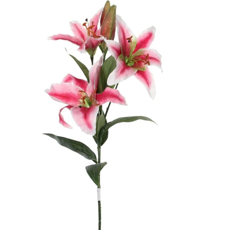 Mica künstlicher Lilienstiel stargazer rosa 75 cm Kunstpflanzen
