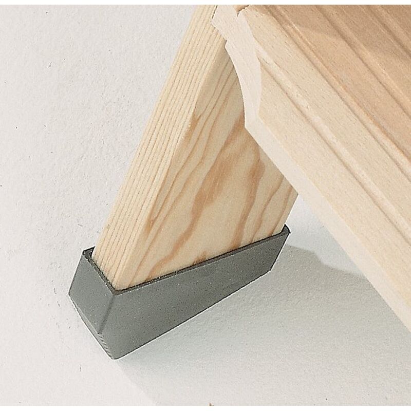 Yardenfun Leiterfußschutz 2er Set - Rutschfeste Silikon Kappen Für Leitern