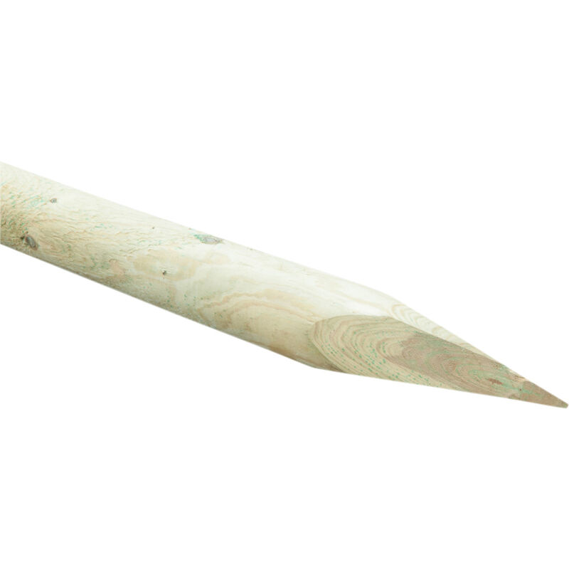 Baumpfahl 150 cm, Ø 6 cm, kesseldruckimprägniert Holzpfosten