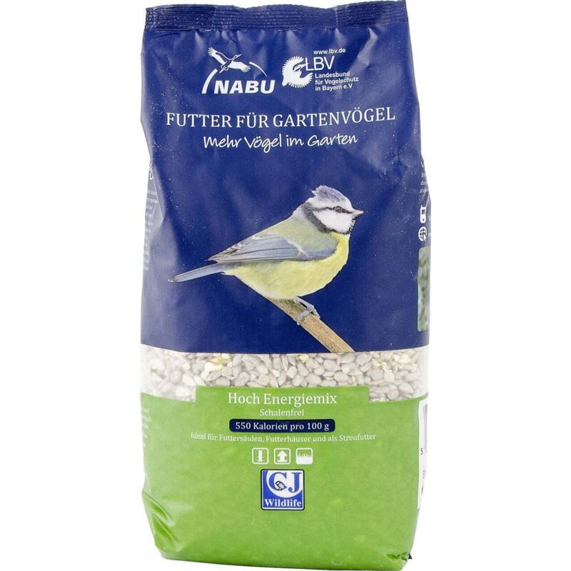 Hoch Energiemix schalenfrei 1 kg Vogelfutter