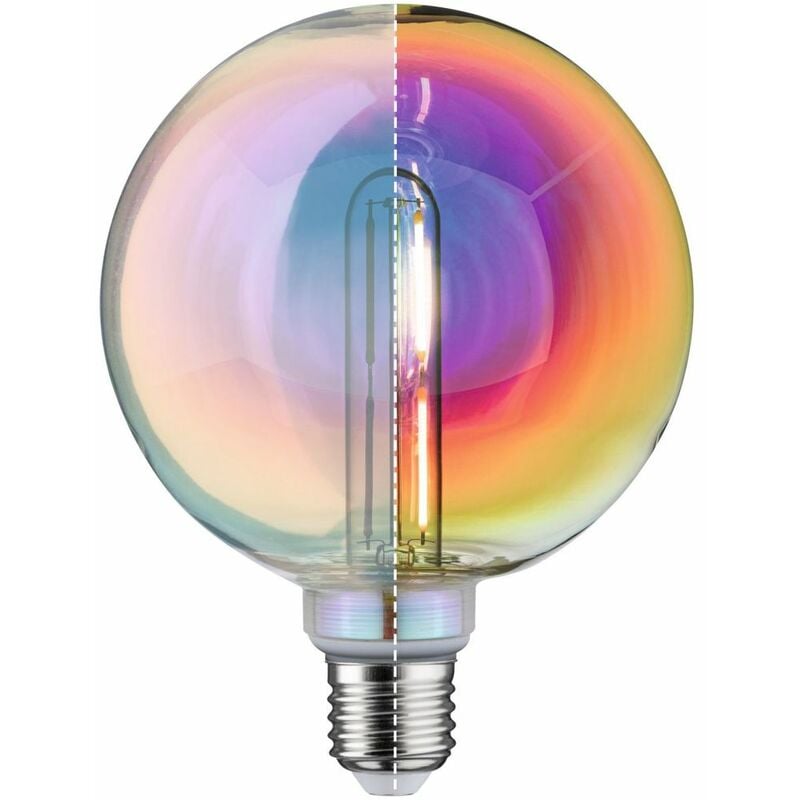 Leuchtmittel LED G125 Paulmann G125 Leuchtmittel E27 dimmbar Fantastic Colors Globe