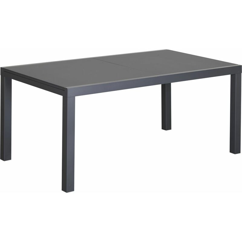 Primaster Gartentisch Fano Alu ausziehbar auf 210 cm anthrazit