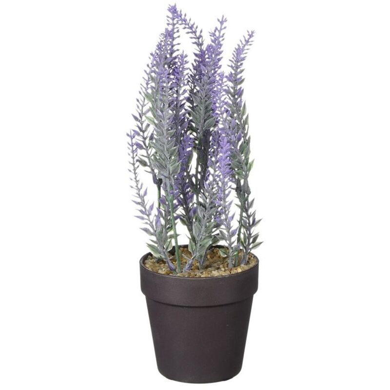 Mica knstlicher Lavendel im Topf violett 24 x 10 cm Dekoblumen