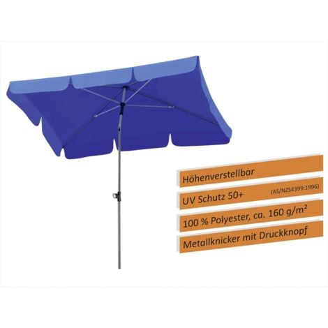 Schneider Sonnenschirm Locarno royalblau 180 x 120 cm Sonnenschirme