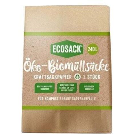 Biomüllsäcke 240 l Biosack 2 Stück Biobeutel Mülltüte kompostierbar
