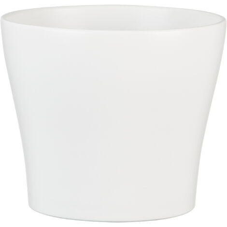 Scheurich Übertopf Serie 808 Ø 21 x 19 cm weiß Keramiktöpfe