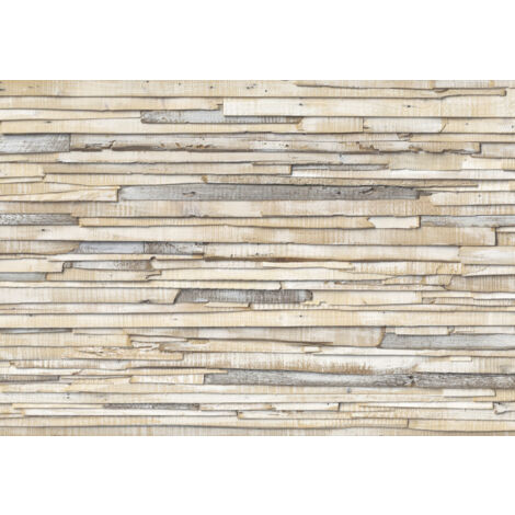 Komar Fototapete Whitewashed Wood 368 x 254 cm Fototapete (1/2)