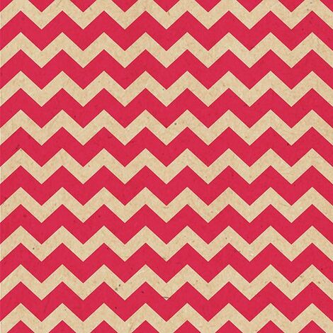 Braun & Company Servietten natur rot 33 x 33 cm - 20er Pack Partydekoration