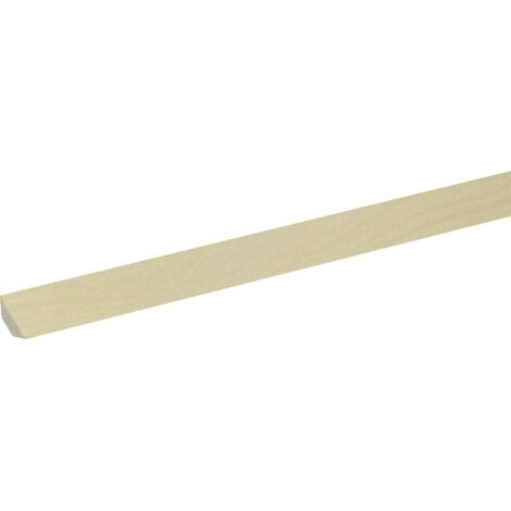 FN Neuhofer Dreikantleiste trapezförmig 100 cm 18 x 18 mm Fichte/Kiefer Leisten