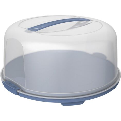 Rotho Tortenglocke Fresh hoch blau, Kuchenbehälter, Kuchenbox Tortenbox (1/2)
