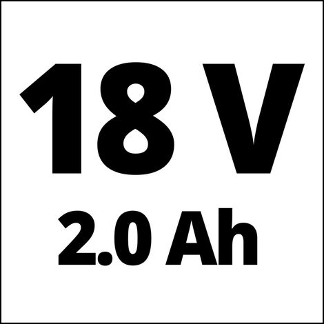 2,0 V Akku-Bohrschrauber TC-CD Li 18 Ah inkl. Akku Schalgschrauber Ladegerät & Einhell