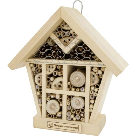 CJ Wildlife Insektenhotel Sol natur 26 x 11 x 28 cm Insektenhotel