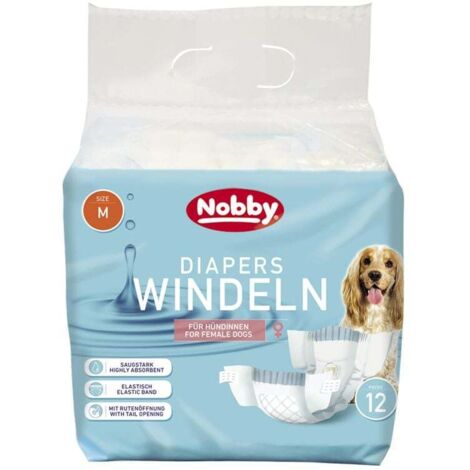 Nobby Hundewindeln Hündinnen Größe M - 12 Stück Hundepflege
