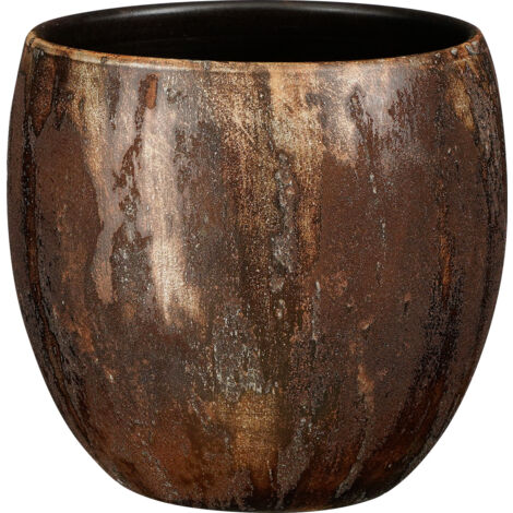Mica Roel Blumentopf Roel rost Terracotta Ø 20 x 20 cm Topf
