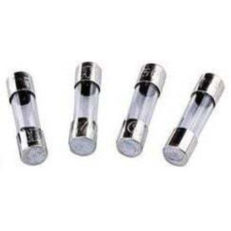 SeKi Lot De 10 Fusibles En Verre 0,4 A (400 MA), 5 X 20 Mm, Flink 250 V - Foto 4