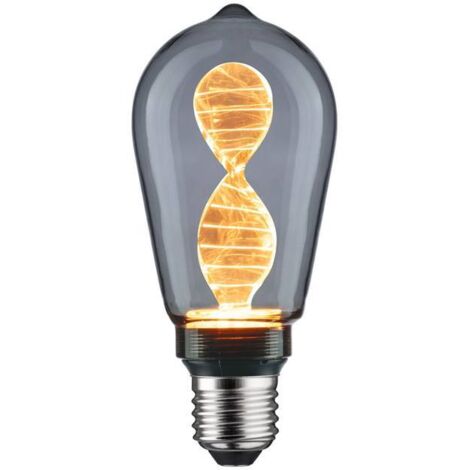Paulmann LED Leuchtmittel Inner Glow Helix Edison E27 3,5W rauch Leuchtmittel