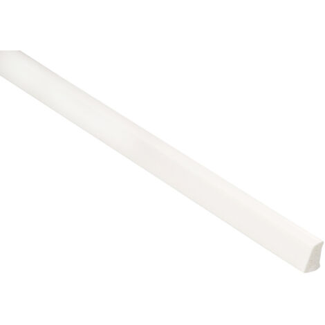Primo Universalleiste 250cm 16x10mm weiß selbstklebend Wand Boden Türen Fenster