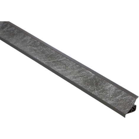 Primo Wandanschlussleiste 4907 260 cm 23 x 25 mm Schiefer Wandanschlussleiste