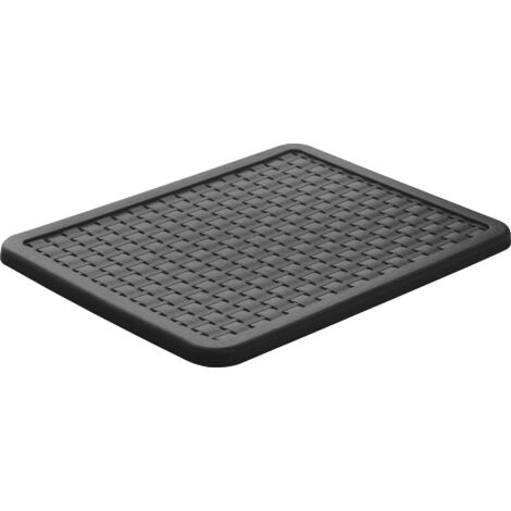 Rotho Deckel zu Korb Country A4 anthrazit 37,5 x 28,5 cm (L x B) Boxen, Körbchen, Kisten