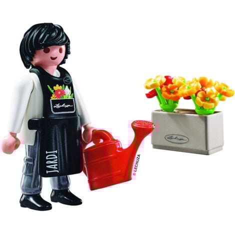Lechuza Dekofigur Playmobil® Gärtner Mini Gartenzwerg