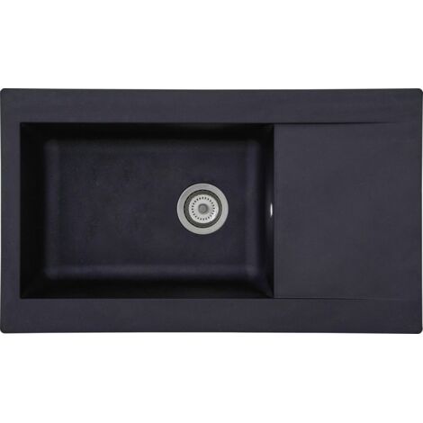 respekta Mineralite Einbauspüle 1 Becken Denver 86 x 50 cm Spülbecken Spüle