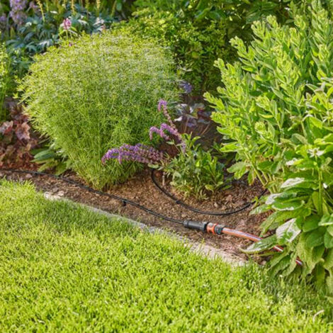 Bewsserungssystem Zimmerpflanzen Gardena Micro-Drip-System Start Set Fr  Pflanzreihen  Bewsserungs-Set Fr Einfache Tropfbewsserung Im Garten