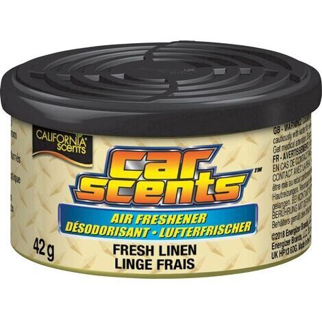 California Scents Lufterfrischer Duftdose Fresh Linen Auto-Lufterfrischer