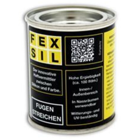 FEXSIL Haftgrundierung 125ml weiß zum Überstreichen von Silikonfugen Grundierung (1/2)