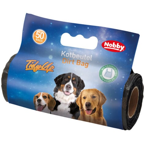 Nobby TidyUp Kotbeutel Vorratspack - 20 Rollen á 15 Beutel Für Hundegassi Blau