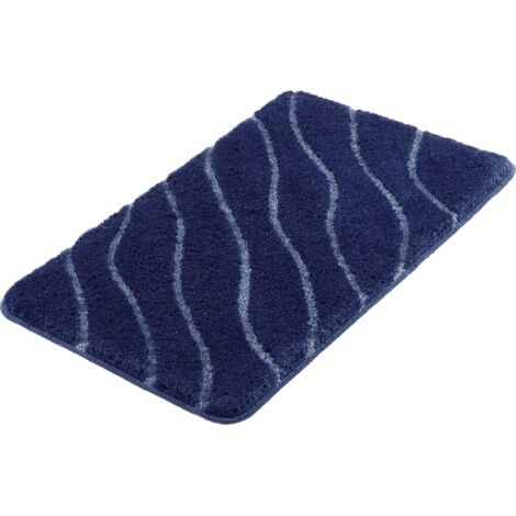 Kleine Wolke Badteppich Tram Mare blau Polyacryl 70 x 120 cm Badvorleger, Teppiche & Toilettensitzabdeckungen
