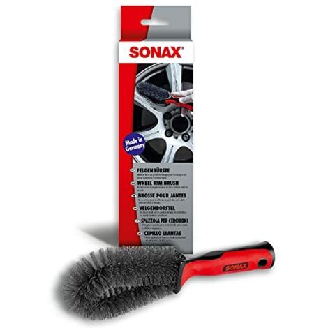 Sonax Felgenbürste rund rot schwarz Felgenreiniger (1/5)