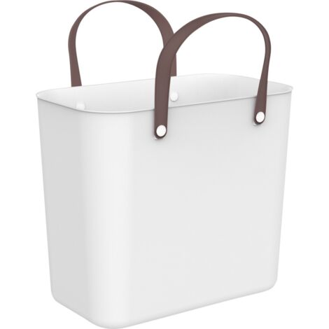 Rotho Multibag Style 25 L Albula mistletoe white Allzwecktasche Einkaufstasche Einkaufskorb