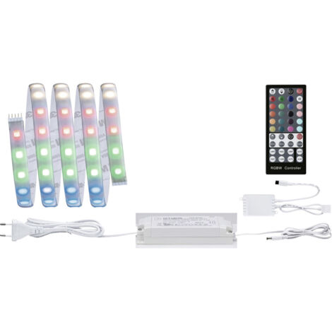Paulmann MaxLED RGBW 70627 LED-Streifen-Basisset mit Stecker 24 V 1.5 m RGB, Warmweiß 1 St. (1/5)