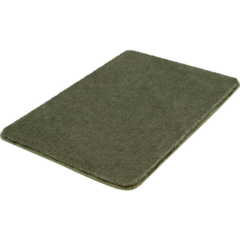 Kleine Wolke Badteppich Marco Forest grün Polyester 60 x 90 cm Badvorleger, Teppiche & Toilettensitzabdeckungen