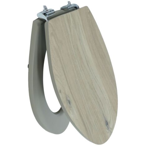 Primaster WC-Deckel Absenkautomatik Kiefer natur Toilettensitz Toilettendeckel (1/3)