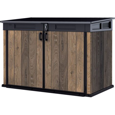 Keter Walnut Aufbewahrungsbox - 2020L - 190x109x132,5 cm - Braun