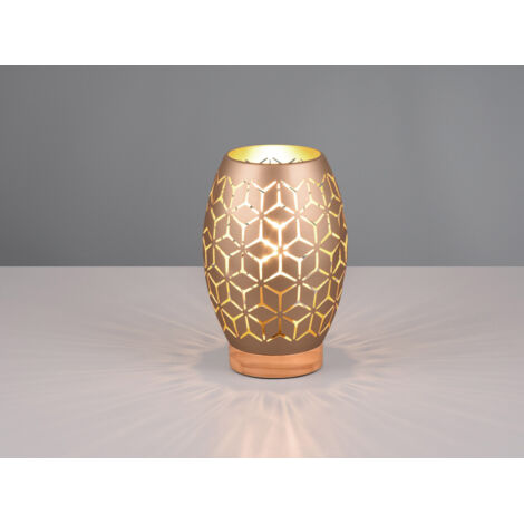 Trio Leuchten Tischlampe Bidar beige, Metall Lampen (1/5)