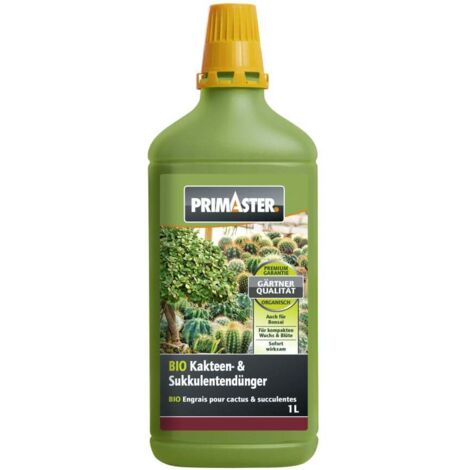 Primaster Bio Kakteen- & Sukkulentendünger 1 L
