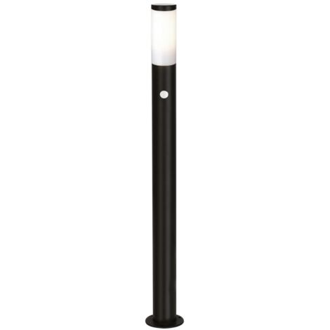 BRILLIANT Dody Außenstandleuchte Bewegungsmelder schwarz  1x A60, E27, 20W, geeignet für Normallampen (nicht enthalten)