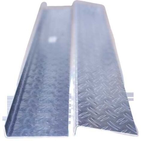 Sarei Riffelblechprofil HG11 1000 x 137 x 30 mm natur Winkelprofil