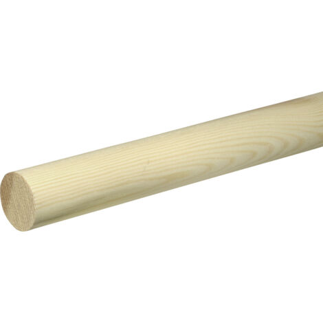 FN Neuhofer Rundstab 100 cm 35 x 35 mm Fichte/Kiefer Sockelleiste