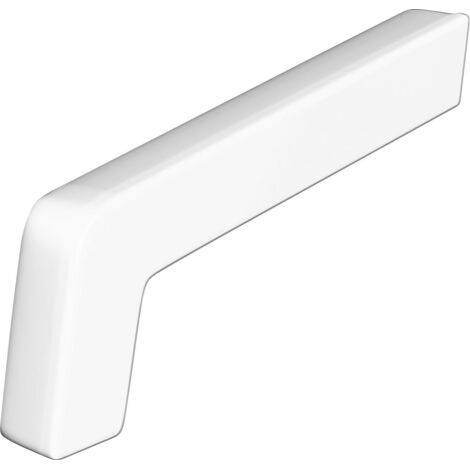 Sarei PVC Seitenteile weiß 165 mm Fensterbank
