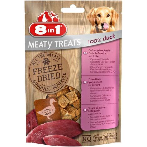 8in1 Meaty Treats mit 100% Ente 50 g Soft Snack