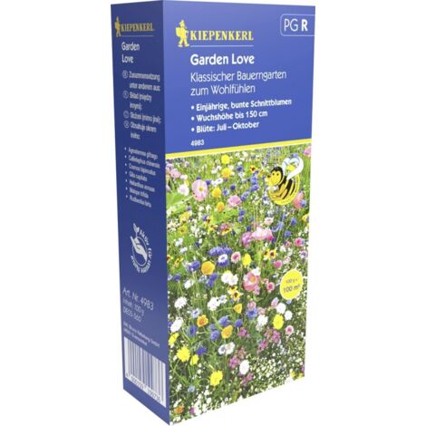 Kiepenkerl Blumenmischung Garden Love Inhalt reicht für ca. 100 m² Keine Angabe