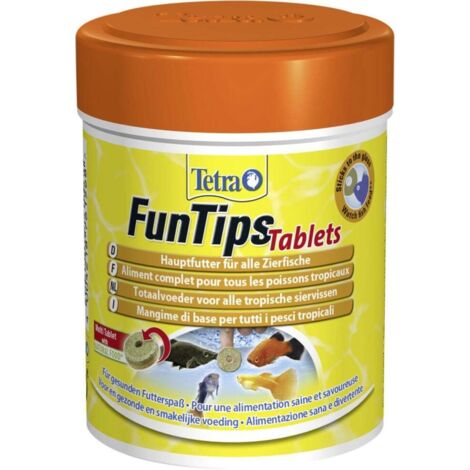 Tetra FunTips Tablets 165 Tabl Pellets