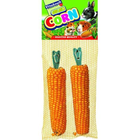 Vitakraft Golden Corn Maiskolben 2 Stück / 200 g Futtertrog & Kleintierfutter