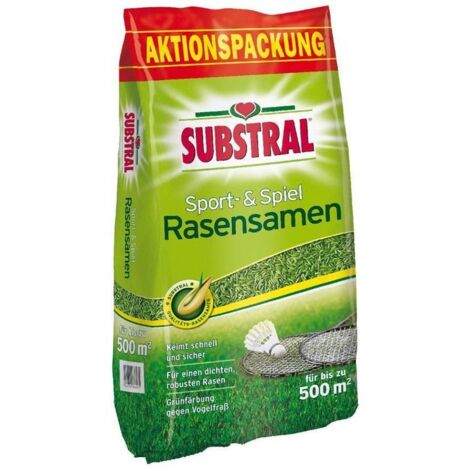 Substral Rasensamen Sport & Spiel 10 kg für bis zu 500 qm