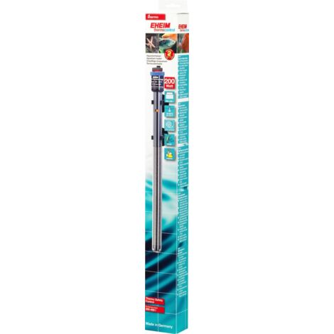 Eheim thermocontrol 200 Aquarienheizer Temperatur-Einstellung 18 bis 34 °C Thermometer