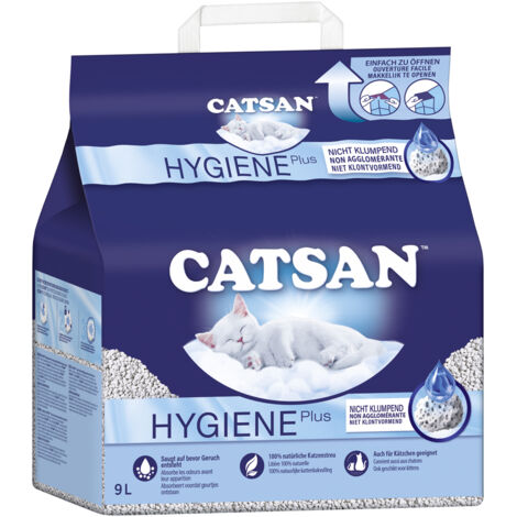 Catsan Hygiene Plus Katzenstreu 9l Katzenstreu